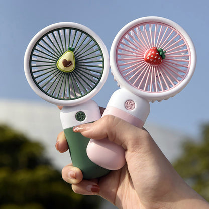 Multifunctional Fruit Cartoon Mini Fan