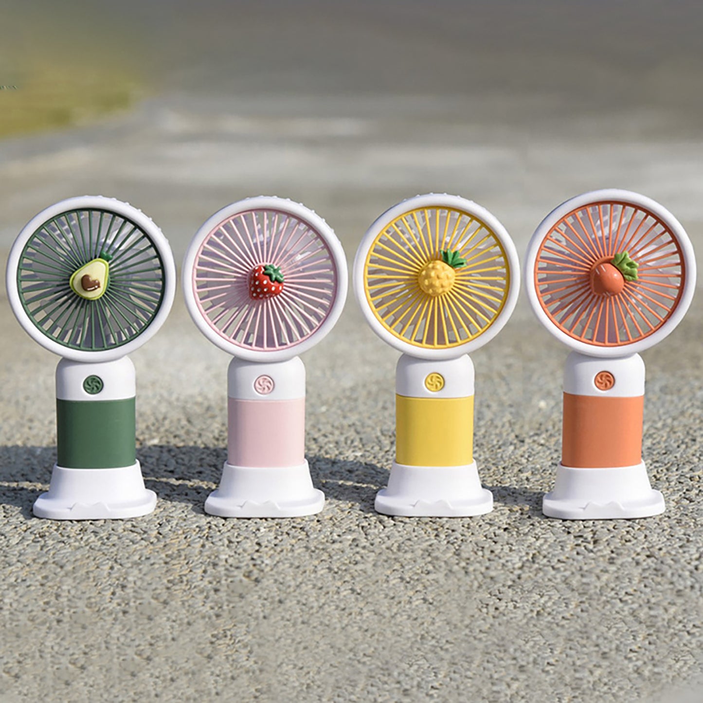 Multifunctional Fruit Cartoon Mini Fan
