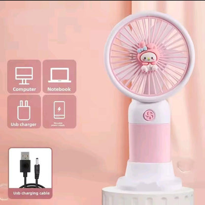 Multifunctional Fruit Cartoon Mini Fan