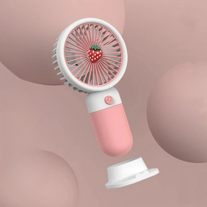 Multifunctional Fruit Cartoon Mini Fan