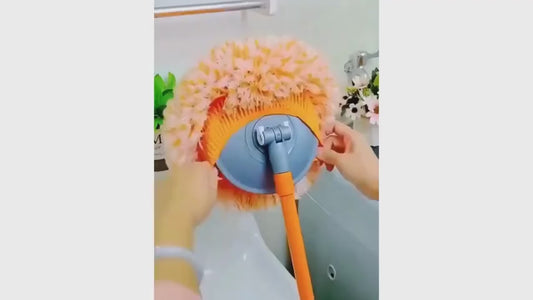 Long-Handle Microfiber Cleaning Mop